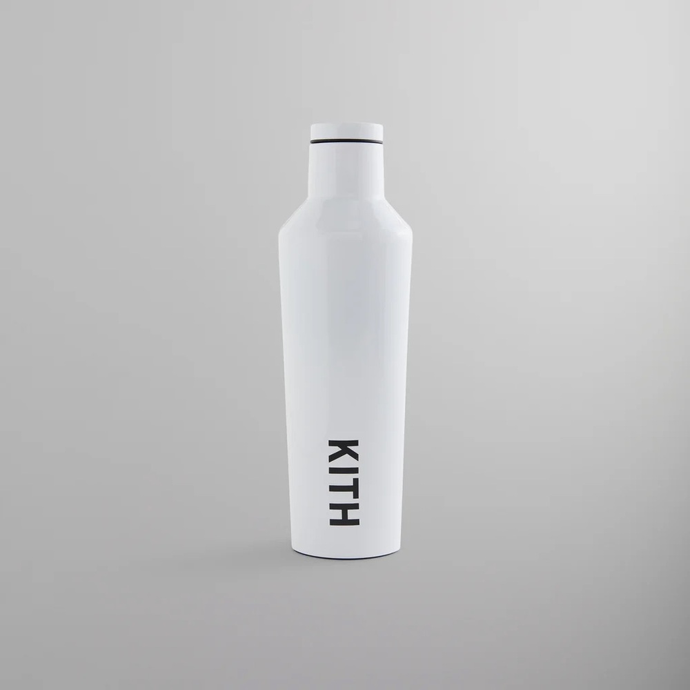 Brand New Kith for Corkcicle Canteen Water Bottle in White